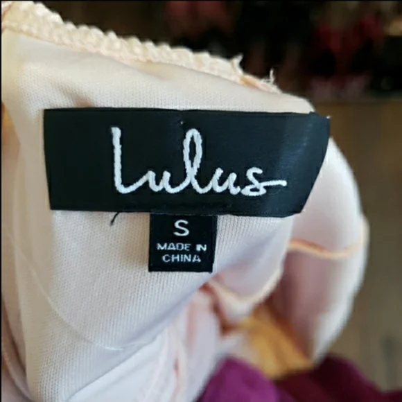 Lulus NWT small peach forevermore halter skater fit and flare mini dress - Picture 7 of 13